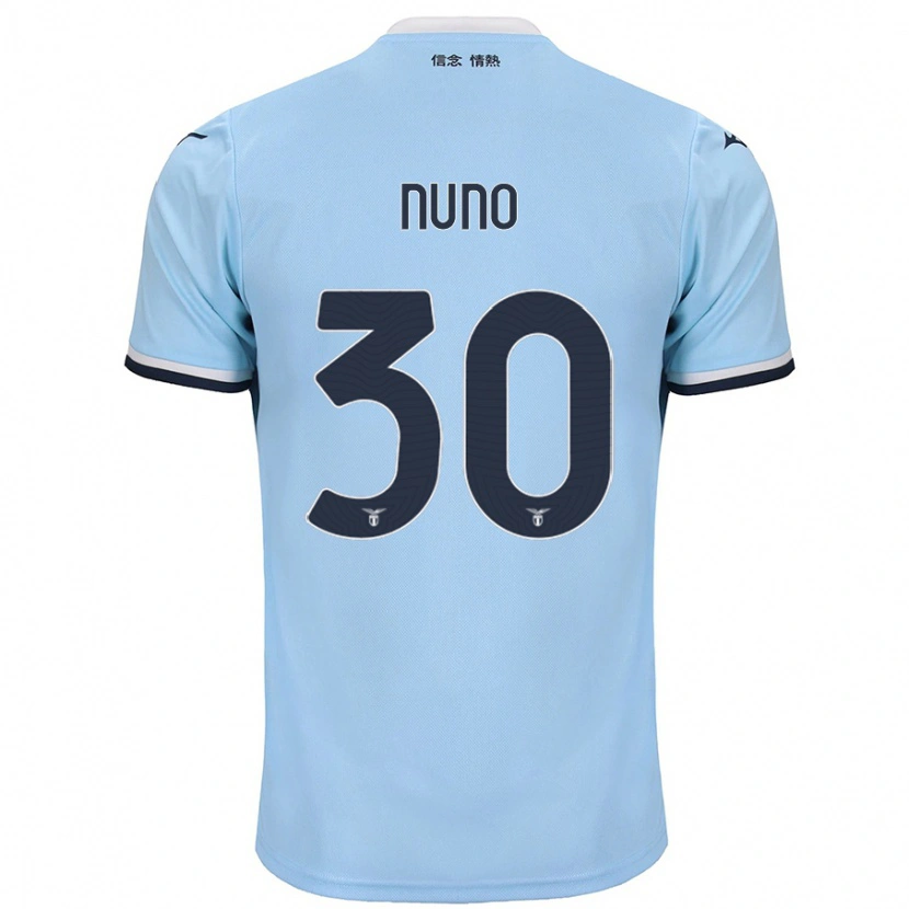 Danxen Kinderen Nuno Tavares #30 Blauw Thuisshirt Thuistenue 2024/25 T-Shirt