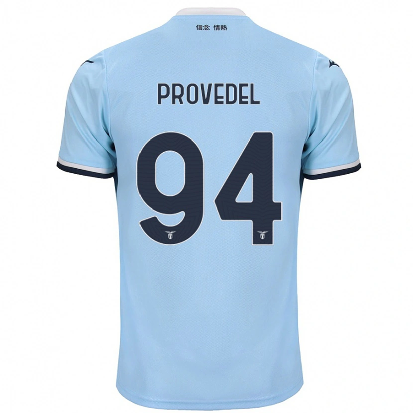 Danxen Kinderen Ivan Provedel #94 Blauw Thuisshirt Thuistenue 2024/25 T-Shirt