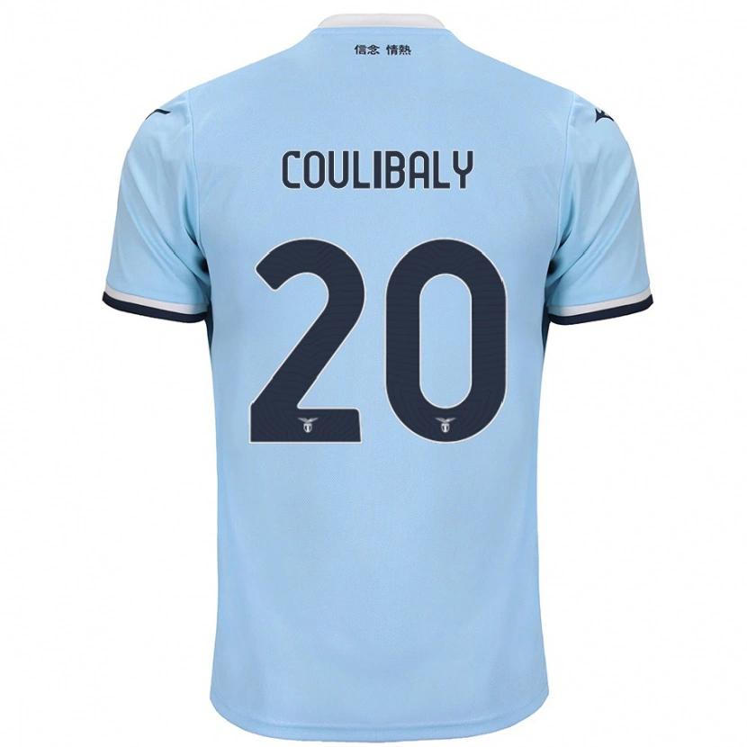 Danxen Kinderen Larsson Coulibaly #20 Blauw Thuisshirt Thuistenue 2024/25 T-Shirt