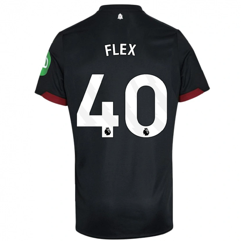 Danxen Kinderen Armstrong Oko Flex #40 Zwart Wit Uitshirt Uittenue 2024/25 T-Shirt