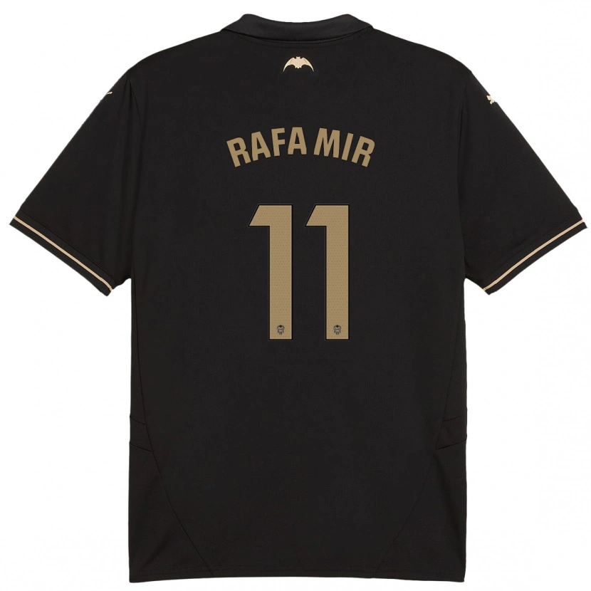 Danxen Kinderen Rafa Mir #11 Zwart Uitshirt Uittenue 2024/25 T-Shirt