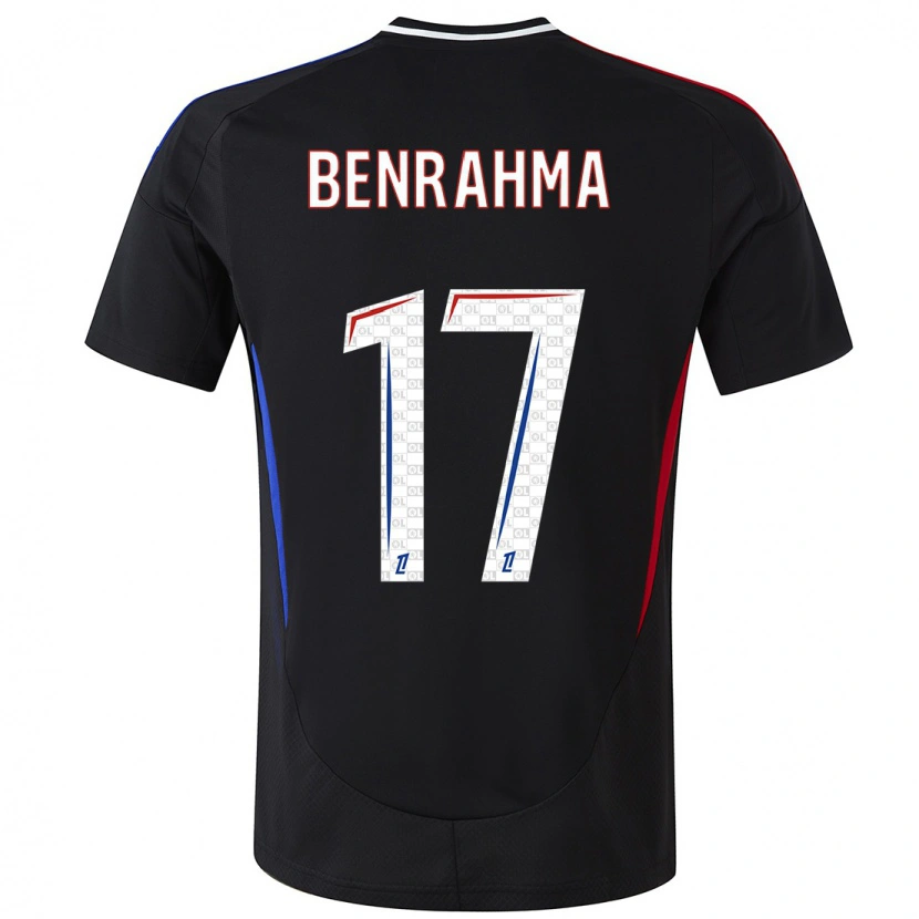 Danxen Kinderen Saïd Benrahma #17 Zwart Uitshirt Uittenue 2024/25 T-Shirt