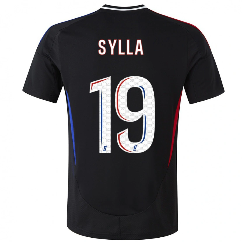 Danxen Kinderen Kysha Sylla #19 Zwart Uitshirt Uittenue 2024/25 T-Shirt