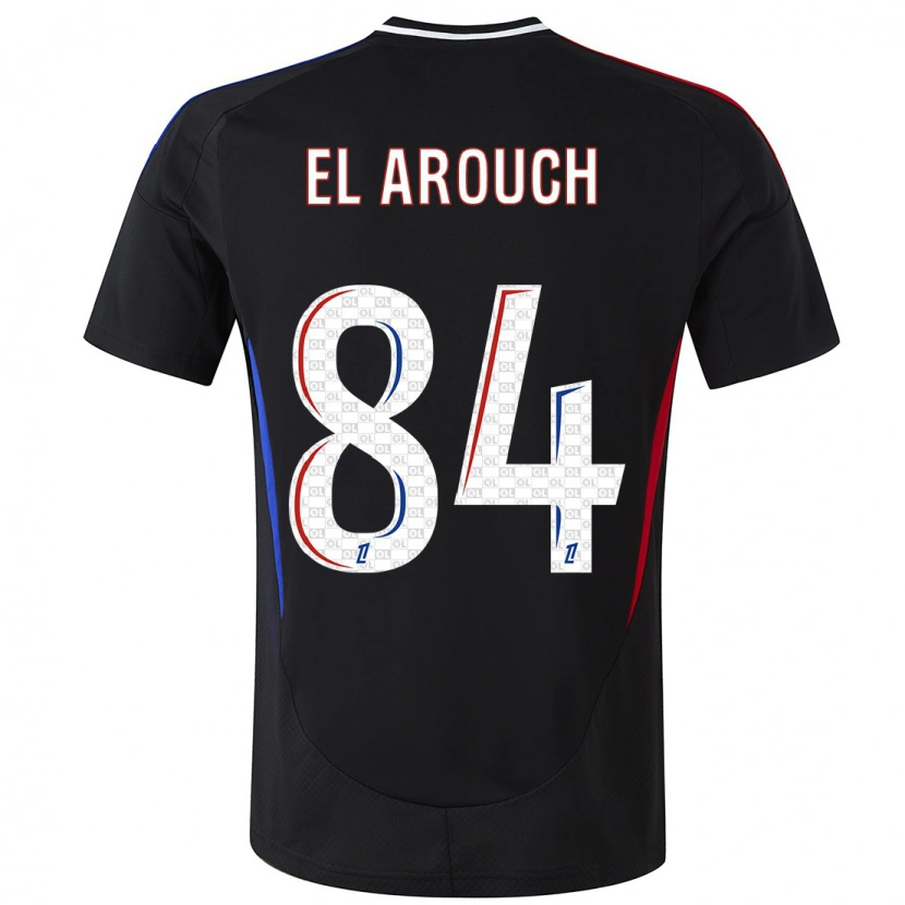 Danxen Kinderen Mohamed El Arouch #84 Zwart Uitshirt Uittenue 2024/25 T-Shirt