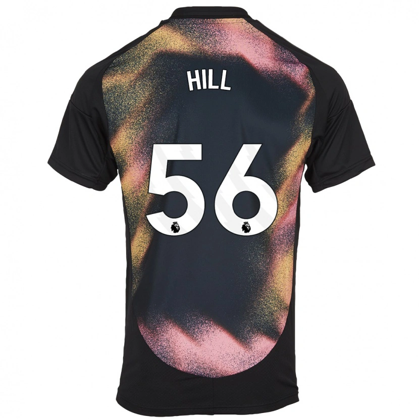 Danxen Kinderen Deniche Hill #56 Zwart Wit Uitshirt Uittenue 2024/25 T-Shirt