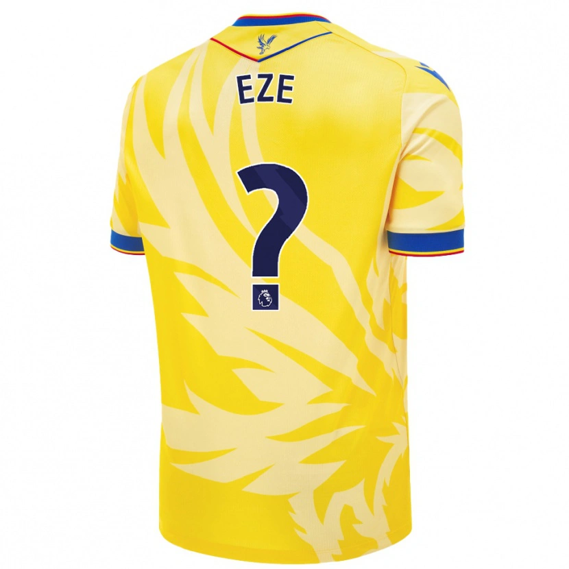 Danxen Kinderen Chimaechi Eze #0 Geel Uitshirt Uittenue 2024/25 T-Shirt