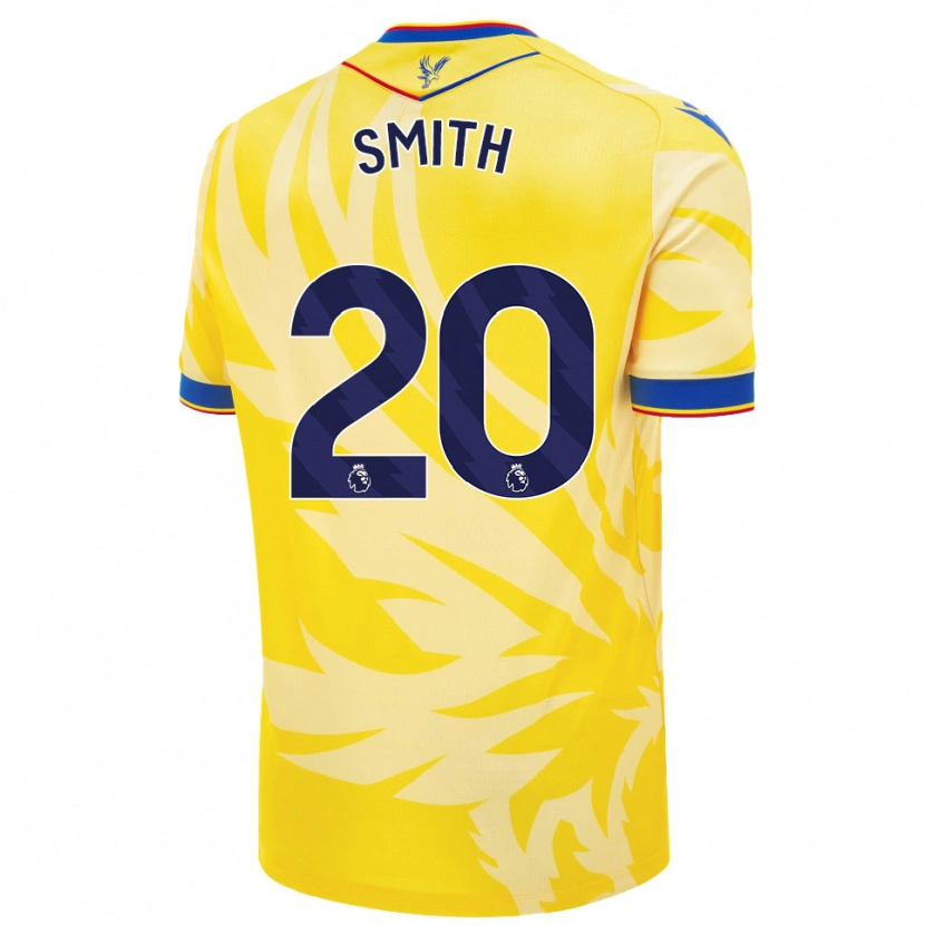 Danxen Kinderen Hope Smith #20 Geel Uitshirt Uittenue 2024/25 T-Shirt