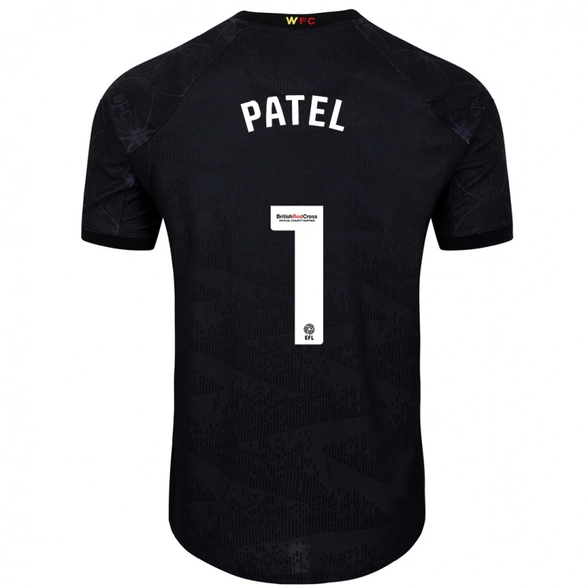 Danxen Kinderen Safia Middleton-Patel #1 Zwart Wit Uitshirt Uittenue 2024/25 T-Shirt