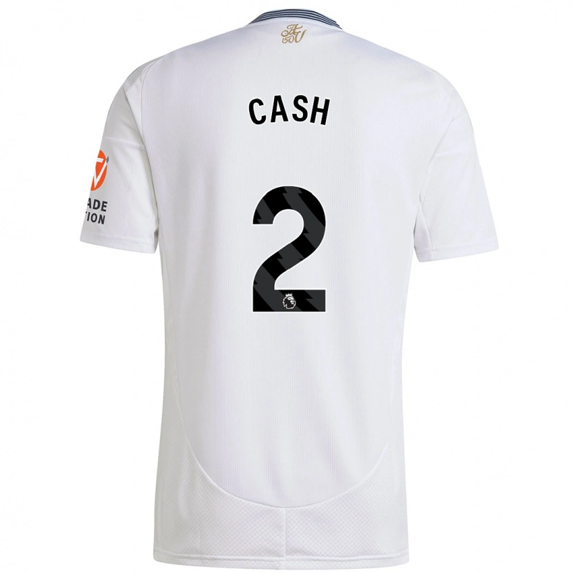 Danxen Kinderen Matty Cash #2 Wit Uitshirt Uittenue 2024/25 T-Shirt