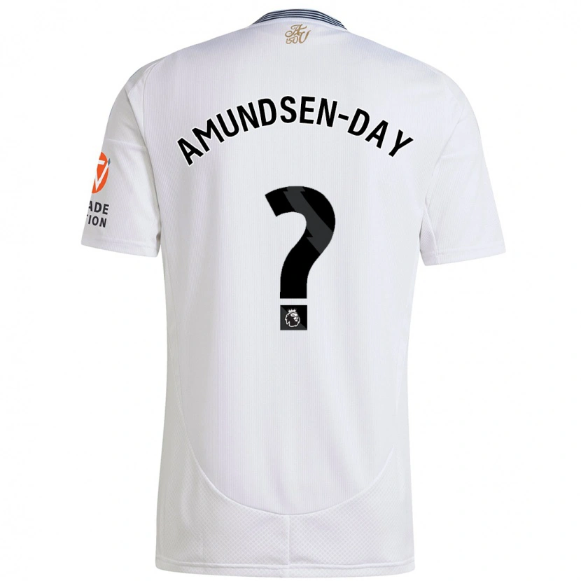 Danxen Kinderen Ethan Amundsen-Day #0 Wit Uitshirt Uittenue 2024/25 T-Shirt