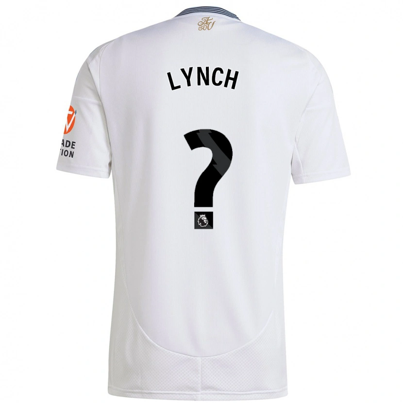 Danxen Kinderen Luka Lynch #0 Wit Uitshirt Uittenue 2024/25 T-Shirt