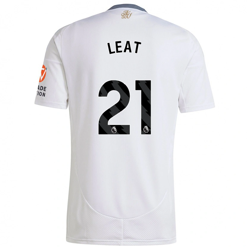 Danxen Kinderen Anna Leat #21 Wit Uitshirt Uittenue 2024/25 T-Shirt