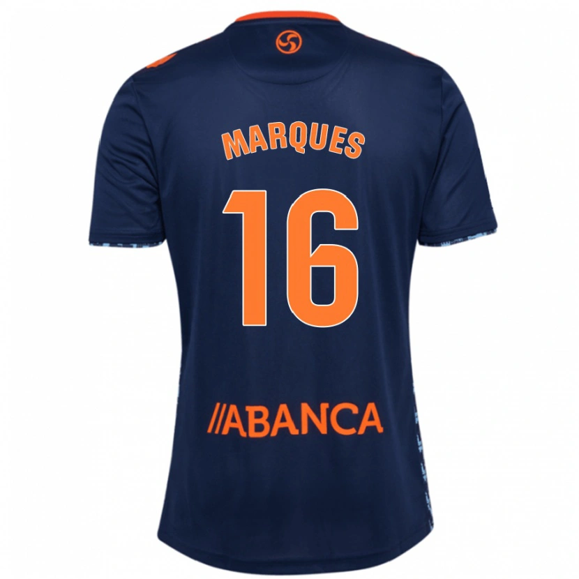 Danxen Kinderen 
Jailson Marques Siqueira #16 Marineblauw Uitshirt Uittenue 2024/25 T-Shirt