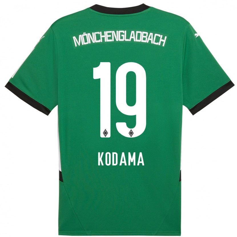 Danxen Kinderen Keiko Kodama #19 Groen Wit Uitshirt Uittenue 2024/25 T-Shirt