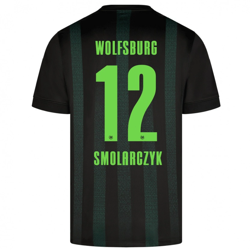 Danxen Kinderen Nelly Smolarczyk #12 Donkergroen Uitshirt Uittenue 2024/25 T-Shirt