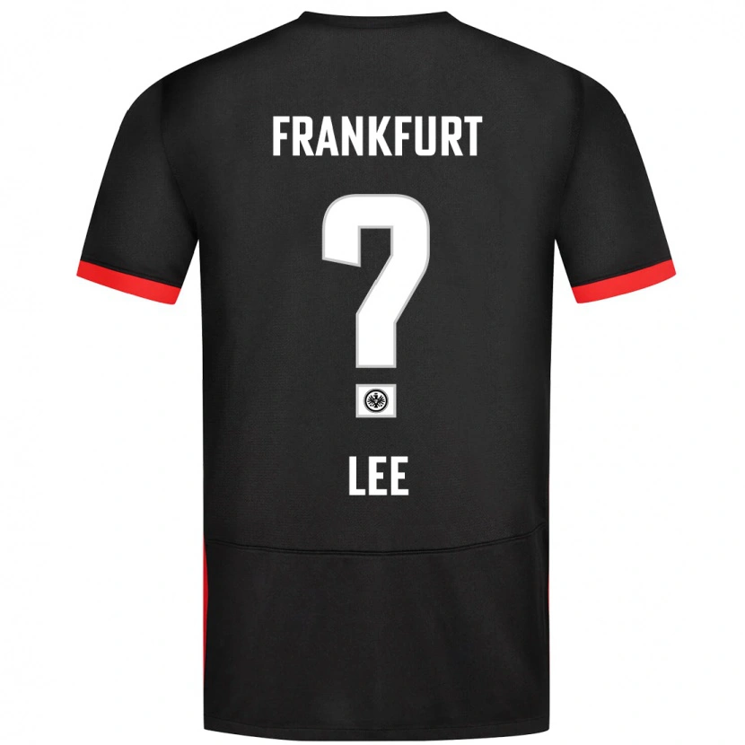 Danxen Kinderen Seong-Hyun Lee #0 Zwart Uitshirt Uittenue 2024/25 T-Shirt