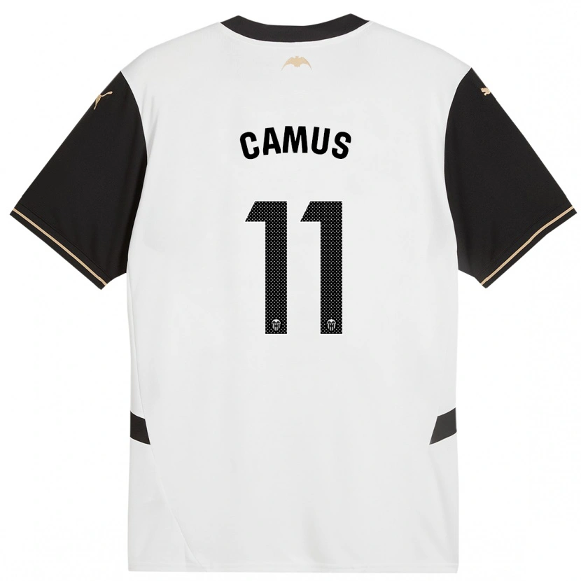 Danxen Heren Marco Camus #11 Wit Zwart Thuisshirt Thuistenue 2024/25 T-Shirt