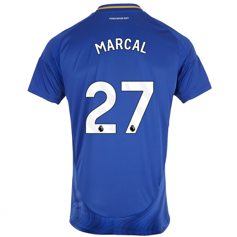 Danxen Heren Wanya Marçal #27 Blauw Wit Thuisshirt Thuistenue 2024/25 T-Shirt