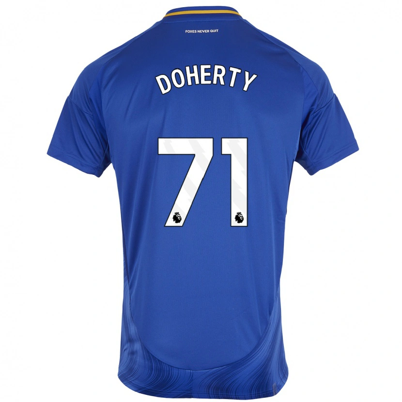 Danxen Heren Arlo Doherty #71 Blauw Wit Thuisshirt Thuistenue 2024/25 T-Shirt