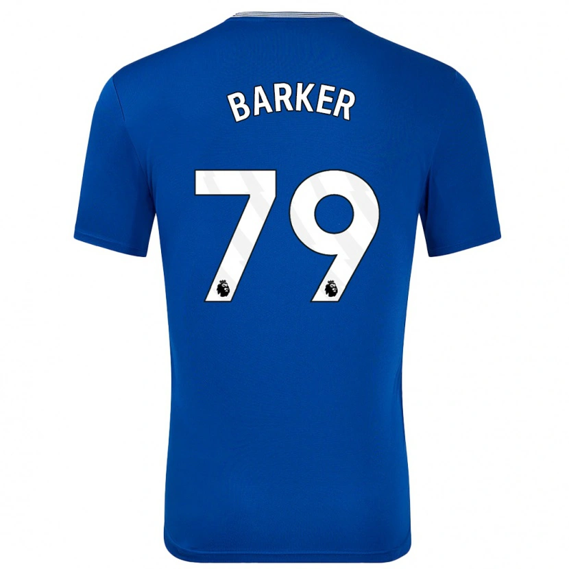 Danxen Heren Owen Barker #79 Blauw Met Thuisshirt Thuistenue 2024/25 T-Shirt