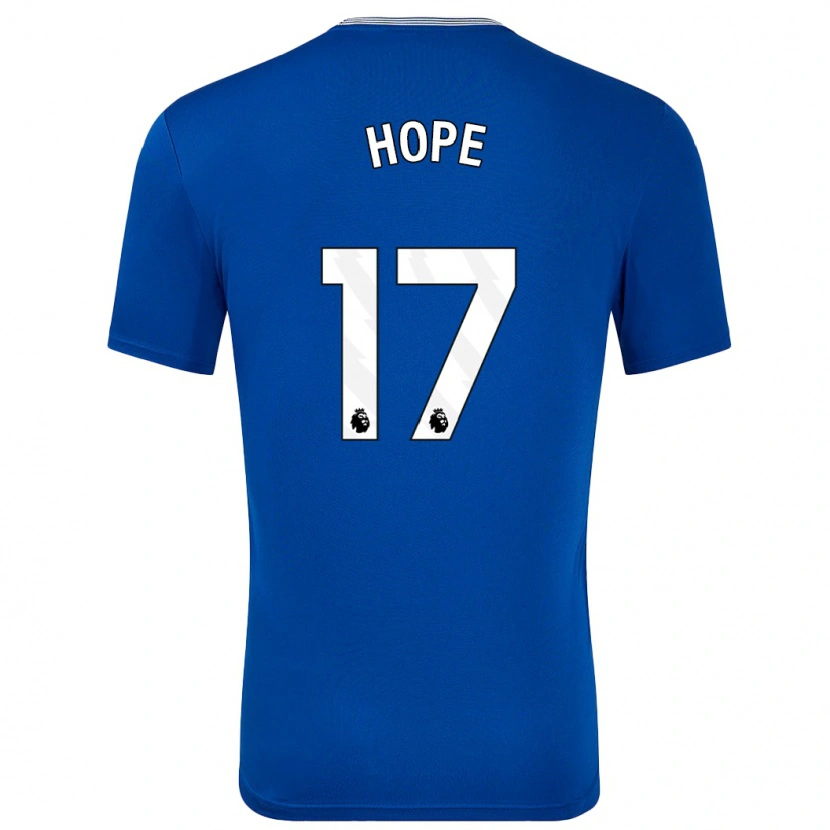 Danxen Heren Lucy Hope #17 Blauw Met Thuisshirt Thuistenue 2024/25 T-Shirt