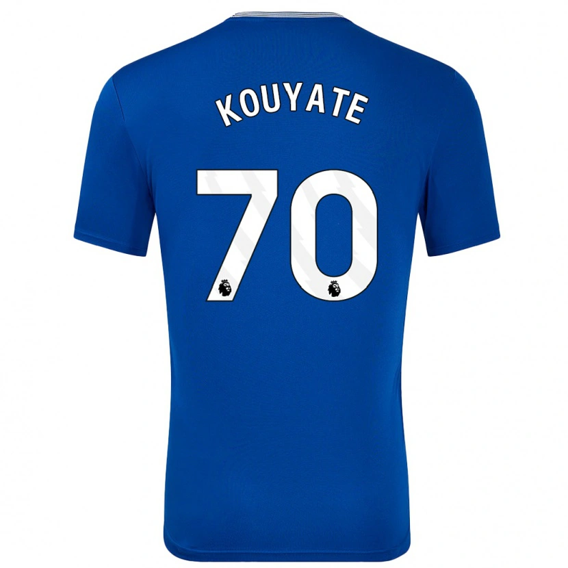 Danxen Heren Katia Kouyate #70 Blauw Met Thuisshirt Thuistenue 2024/25 T-Shirt