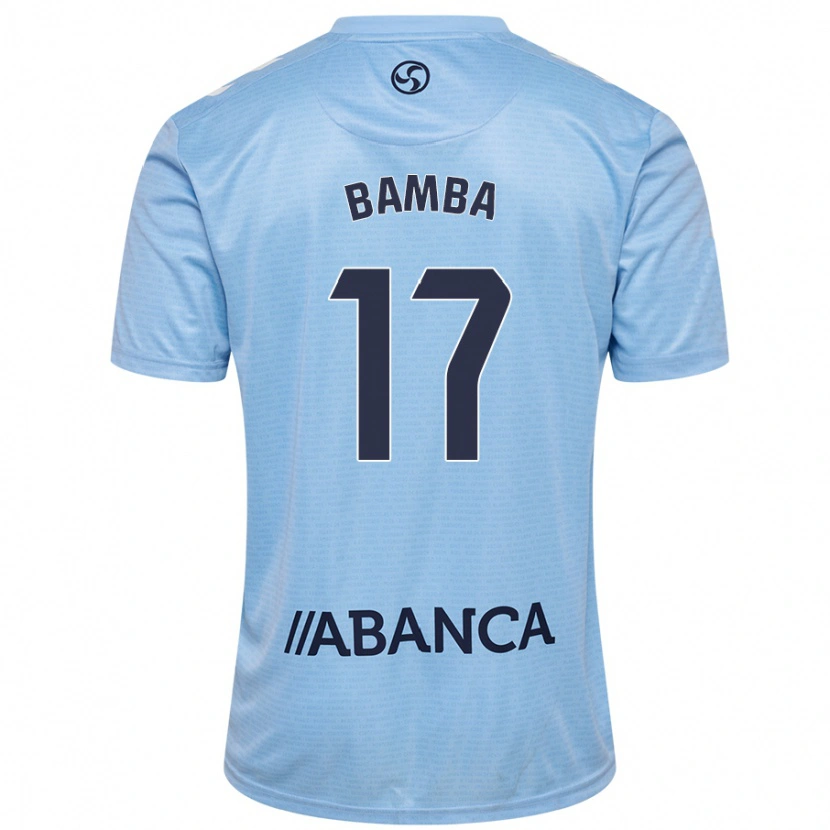 Danxen Heren Jonathan Bamba #17 Hemelsblauw Thuisshirt Thuistenue 2024/25 T-Shirt