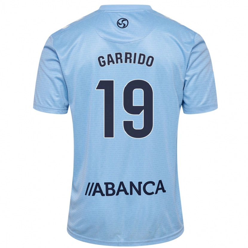 Danxen Heren Manu Garrido #19 Hemelsblauw Thuisshirt Thuistenue 2024/25 T-Shirt