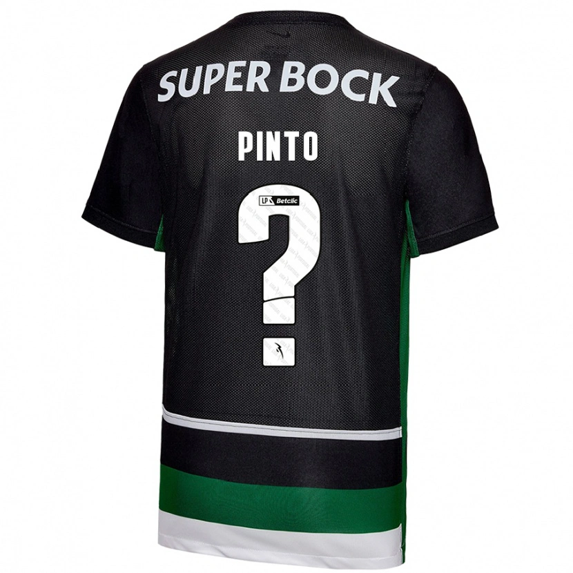 Danxen Heren Fátima Pinto #0 Zwart Wit Groen Thuisshirt Thuistenue 2024/25 T-Shirt