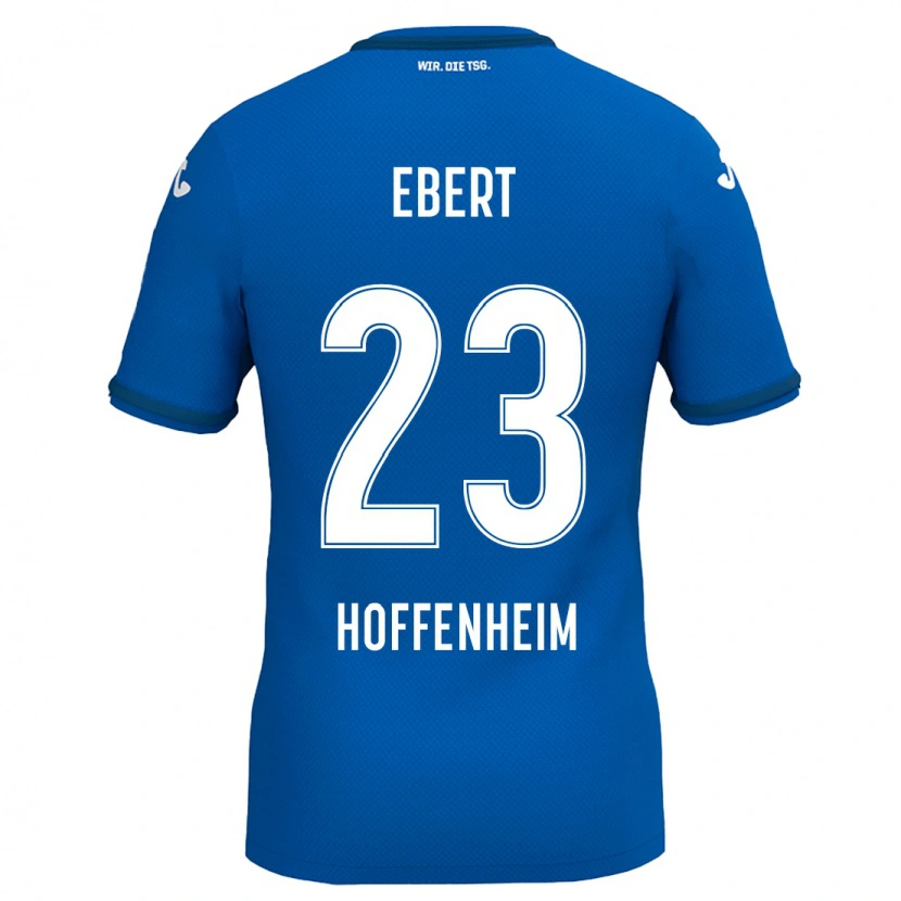 Danxen Heren Darijo Ebert #23 Koningsblauw Thuisshirt Thuistenue 2024/25 T-Shirt