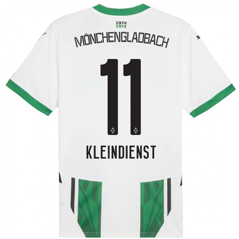 Danxen Heren Tim Kleindienst #11 Wit Groen Thuisshirt Thuistenue 2024/25 T-Shirt