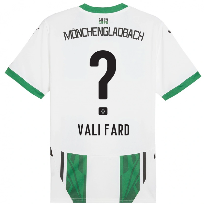 Danxen Heren Elias Vali Fard #0 Wit Groen Thuisshirt Thuistenue 2024/25 T-Shirt