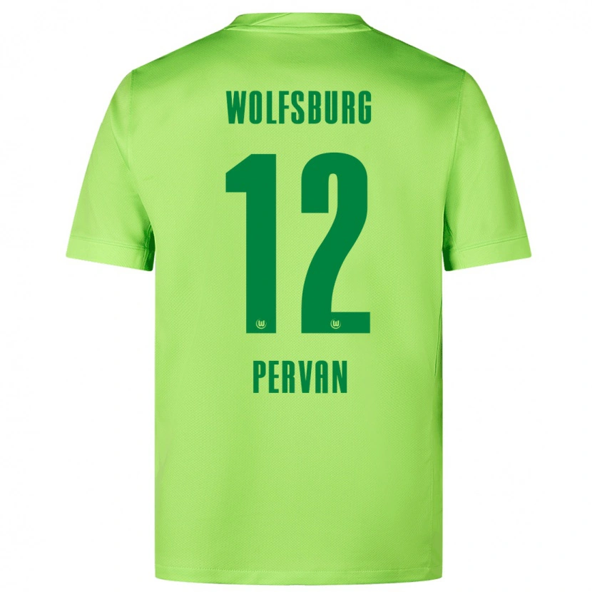 Danxen Heren Pavao Pervan #12 Fluorescerend Groen Thuisshirt Thuistenue 2024/25 T-Shirt