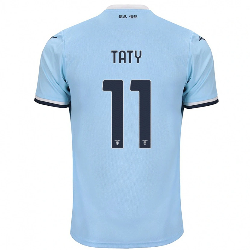 Danxen Heren Taty Castellanos #11 Blauw Thuisshirt Thuistenue 2024/25 T-Shirt