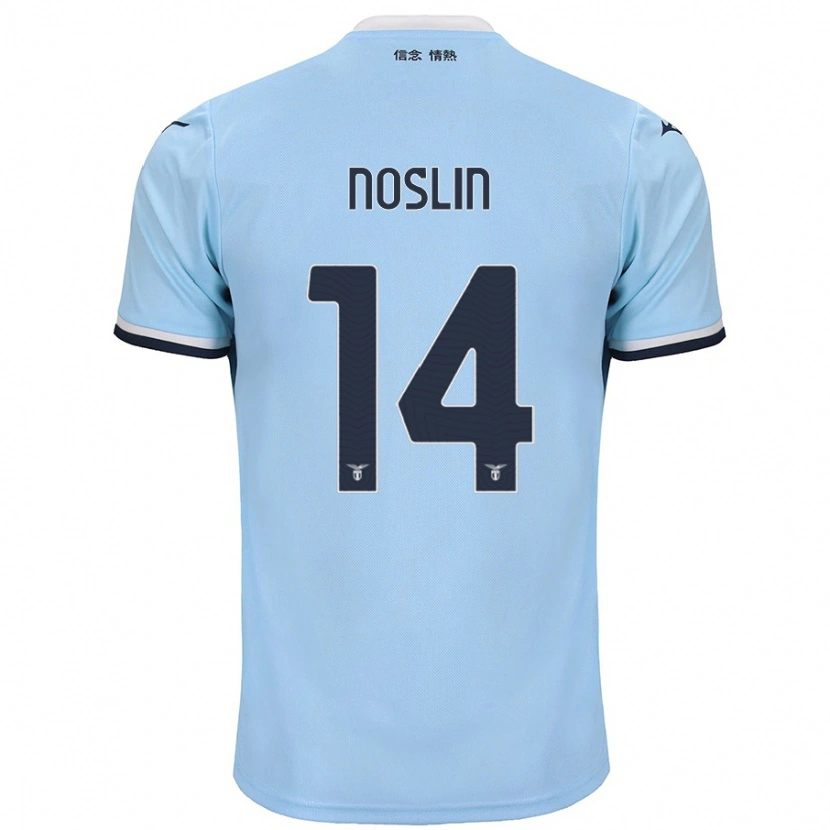 Danxen Heren Tijjani Noslin #14 Blauw Thuisshirt Thuistenue 2024/25 T-Shirt