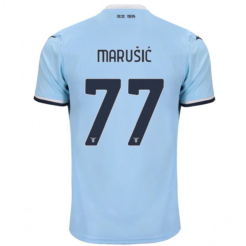 Danxen Heren Adam Marusic #77 Blauw Thuisshirt Thuistenue 2024/25 T-Shirt