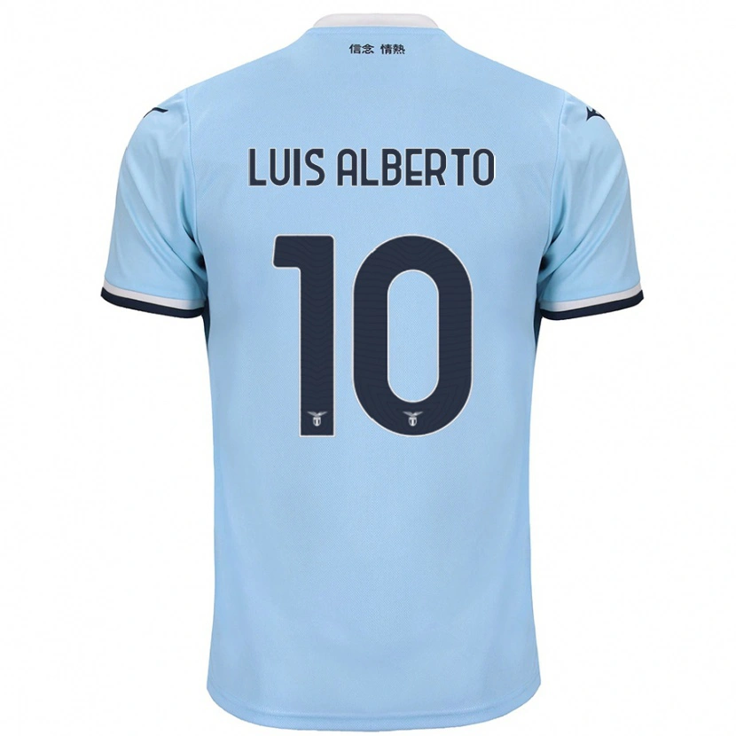 Danxen Heren Luis Alberto #10 Blauw Thuisshirt Thuistenue 2024/25 T-Shirt