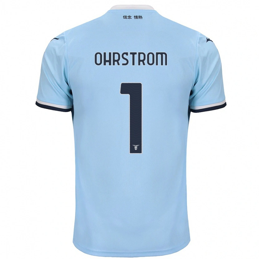 Danxen Heren Stephanie Ohrstrom #1 Blauw Thuisshirt Thuistenue 2024/25 T-Shirt