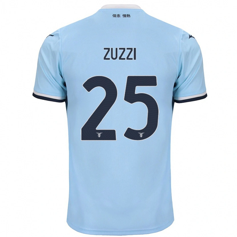 Danxen Heren Giorgia Zuzzi #25 Blauw Thuisshirt Thuistenue 2024/25 T-Shirt