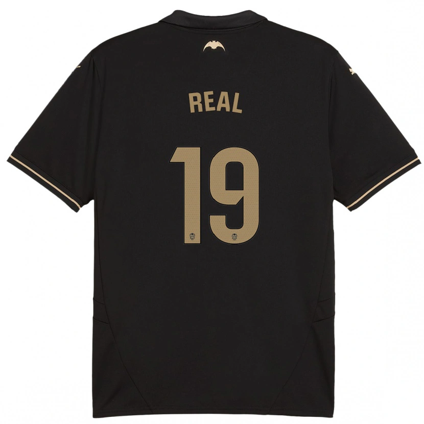 Danxen Heren Kerlly Real #19 Zwart Uitshirt Uittenue 2024/25 T-Shirt