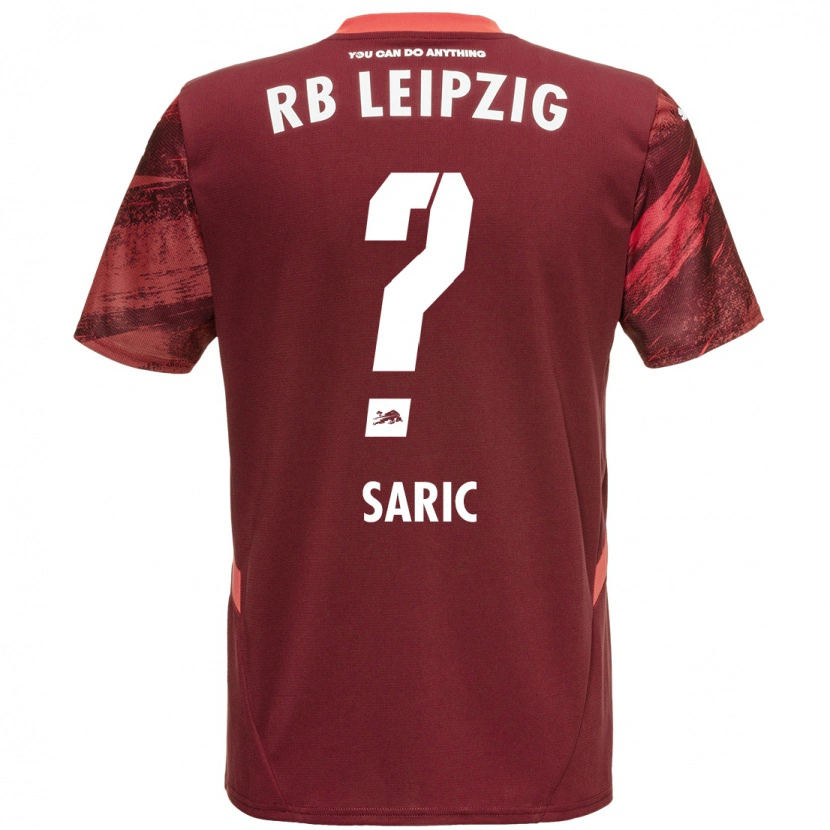 Danxen Heren Lucio Saric #0 Bordeauxrood Uitshirt Uittenue 2024/25 T-Shirt