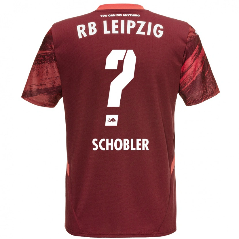 Danxen Heren Laurin Schößler #0 Bordeauxrood Uitshirt Uittenue 2024/25 T-Shirt