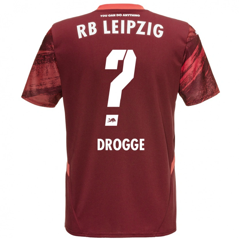 Danxen Heren Lennert Drogge #0 Bordeauxrood Uitshirt Uittenue 2024/25 T-Shirt