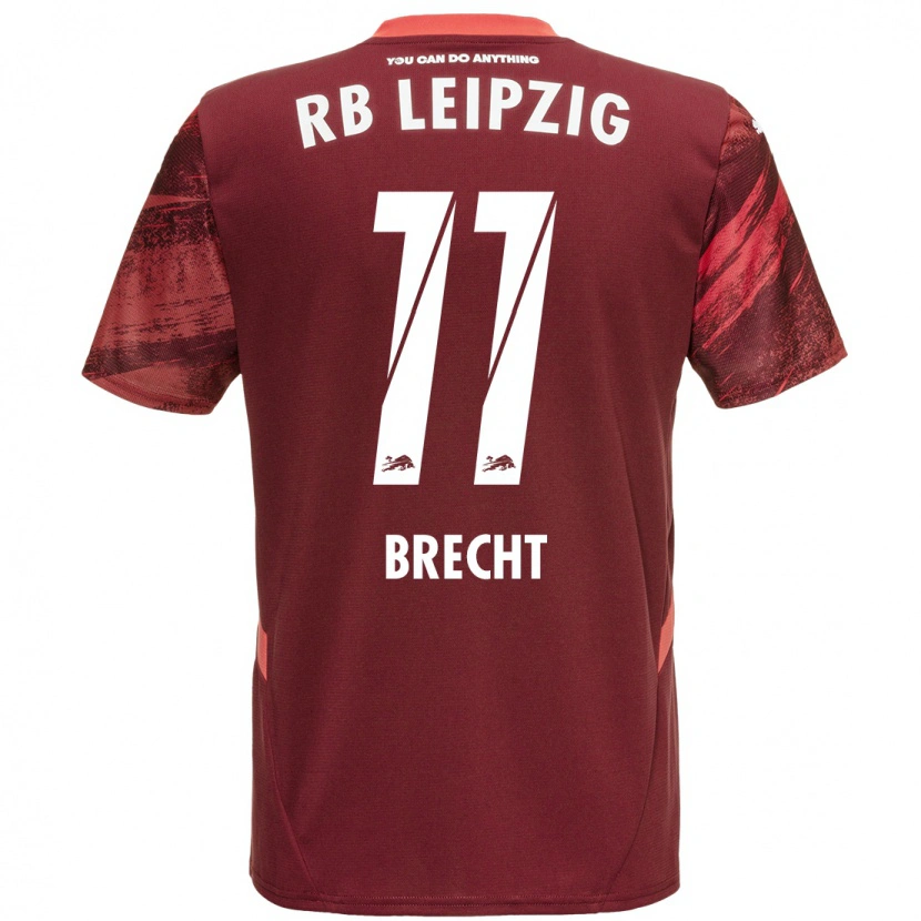 Danxen Heren Barbara Brecht #11 Bordeauxrood Uitshirt Uittenue 2024/25 T-Shirt