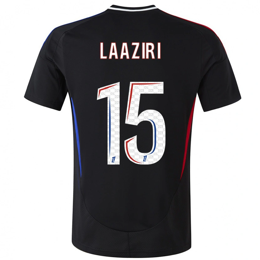 Danxen Heren Achraf Laâziri #15 Zwart Uitshirt Uittenue 2024/25 T-Shirt