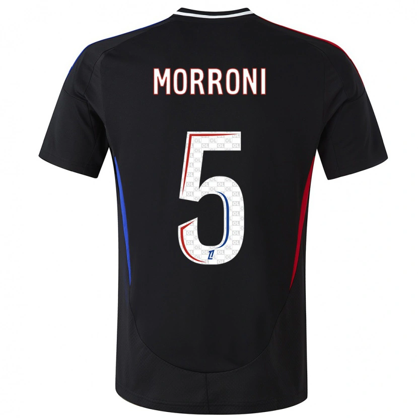 Danxen Heren Perle Morroni #5 Zwart Uitshirt Uittenue 2024/25 T-Shirt