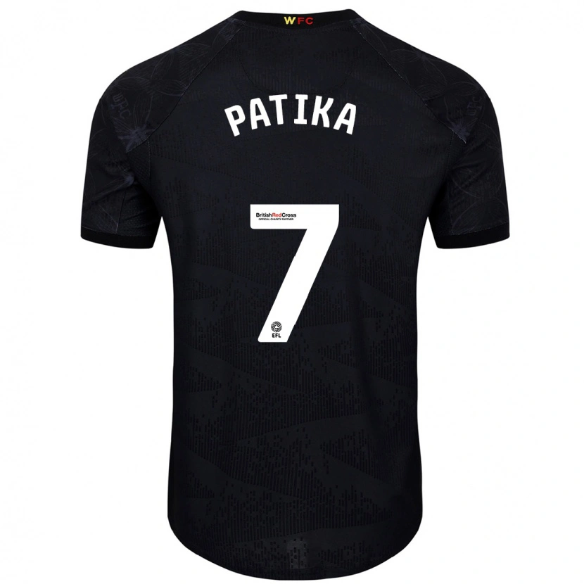 Danxen Heren Glebs Patika #7 Zwart Wit Uitshirt Uittenue 2024/25 T-Shirt