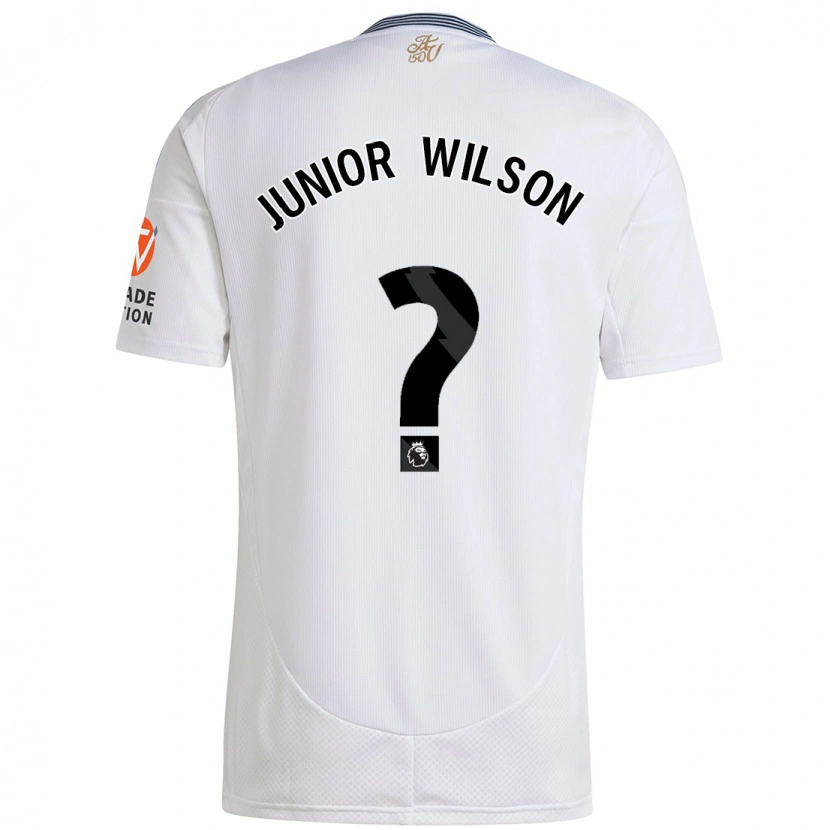 Danxen Heren Junior Wilson #0 Wit Uitshirt Uittenue 2024/25 T-Shirt