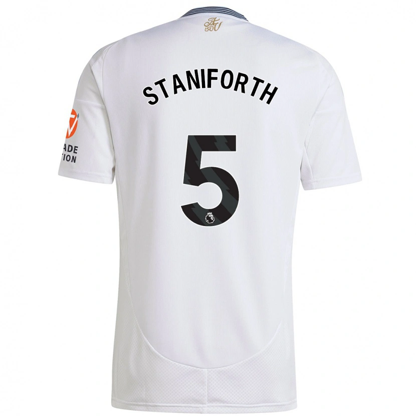 Danxen Heren Lucy Staniforth #5 Wit Uitshirt Uittenue 2024/25 T-Shirt