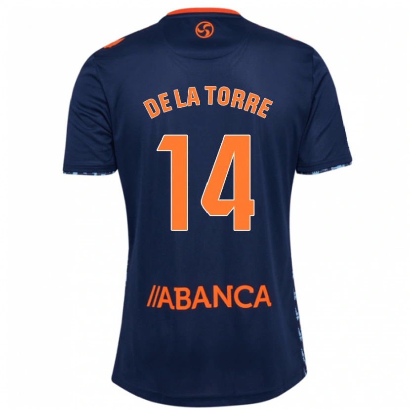 Danxen Heren Luca De La Torre #14 Marineblauw Uitshirt Uittenue 2024/25 T-Shirt